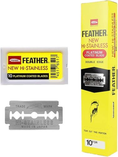 FEATHER Hi-stainless . 200 blades
