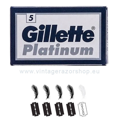 GILLETTE Platinum . 5 hojas