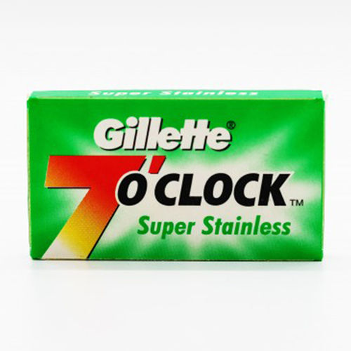 GILLETTE 7 o´clock Super stainless . 1 hoja