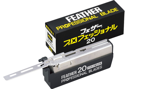 FEATHER PB-20 . PROFESSIONAL . 20 hojas