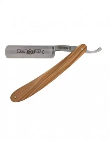 TIMOR 370 olive wood handle 6/8" straight razor