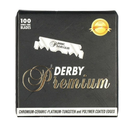 DERBY Premium single edge . 100 blades