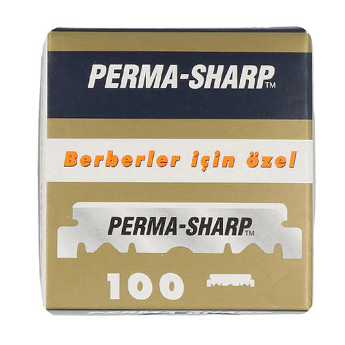 PERMA-SHARP single edge . 100 blades
